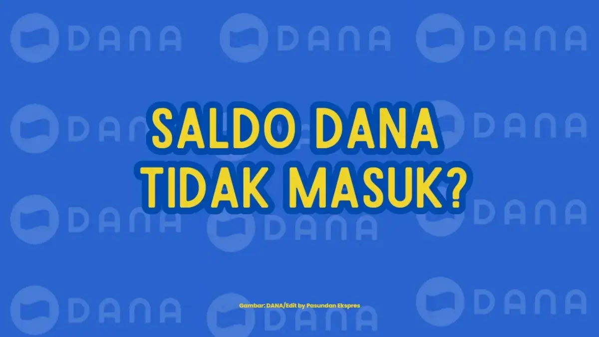 Saldo DANA Tidak masuk.