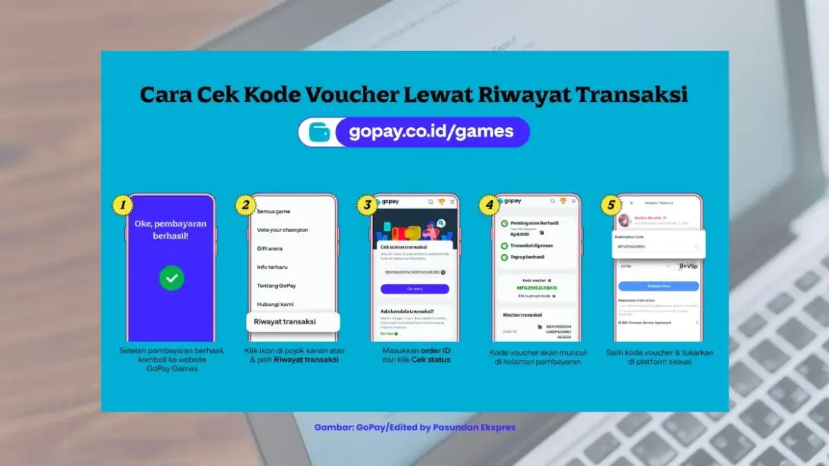 Gimana Caranya Cek Kode Voucher GoPay Games?