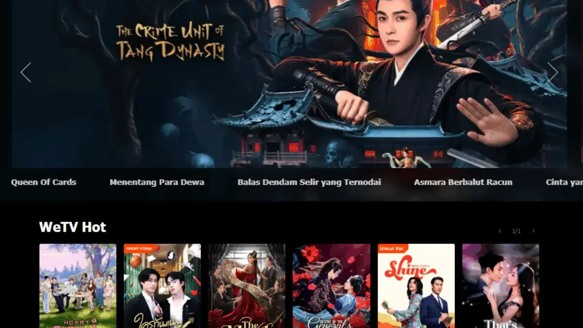 5 Rekomendasi Situs Nonton Drama China yang Viral di TikTok, Full Episode dengan Subtitle Indo!