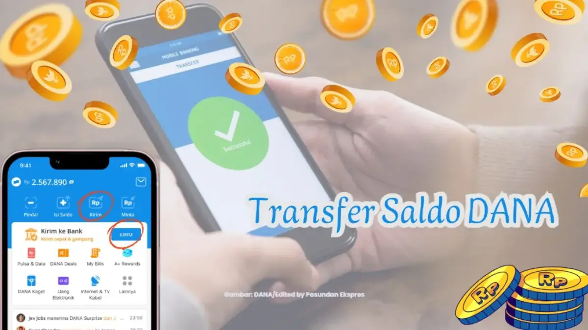 Gini Cara Transfer Saldo DANA ke Rekening Bank Free Biaya Admin