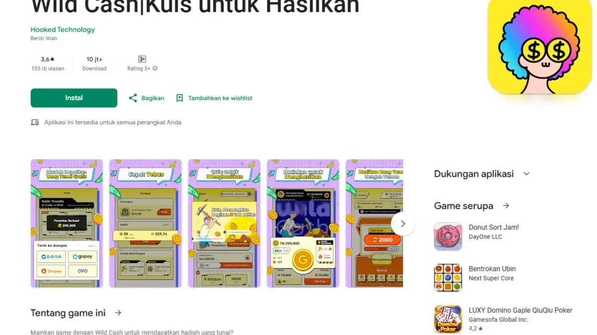 Kumpulan Aplikasi Penghasil Saldo DANA di Play Store