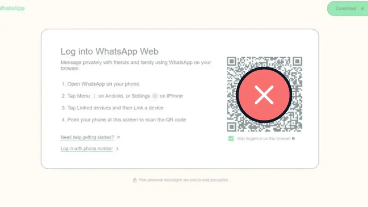WhatsApp Web Login Lewat QR Code