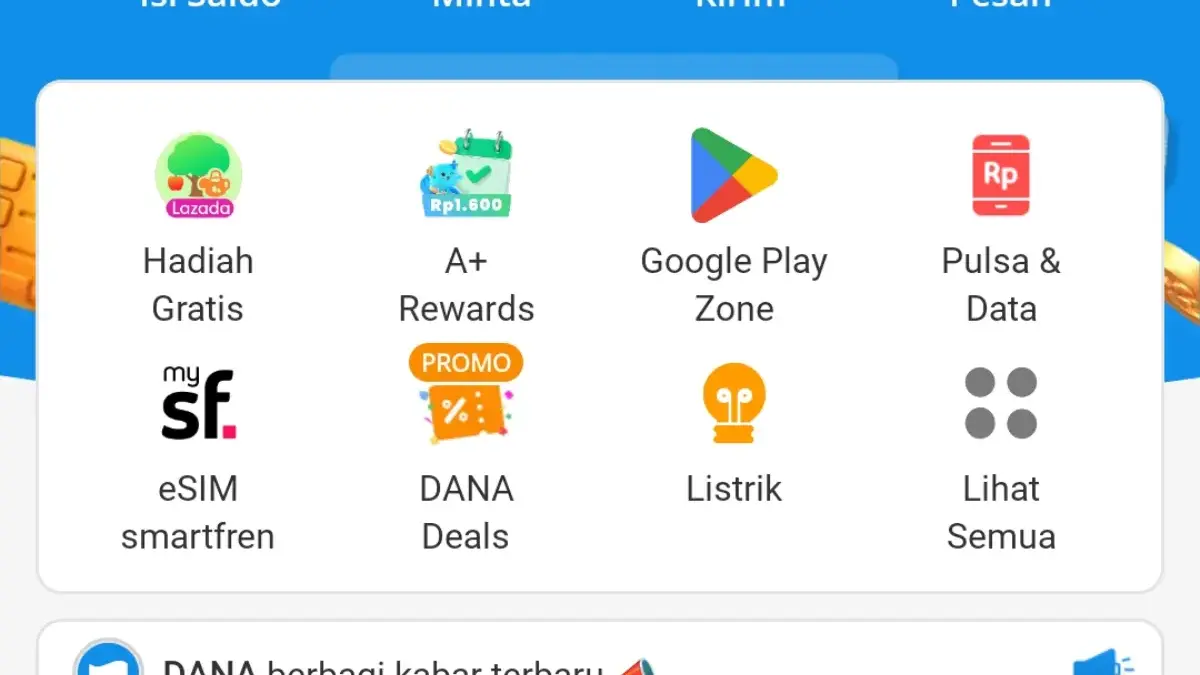 Rekomendasi Terbaik Cara Minjam Uang di Aplikasi DANA 2025! Cepat, Aman, dan Resmi OJK