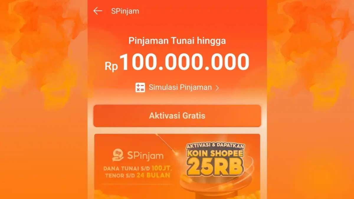 Cara Pinjam Uang di Shopee.