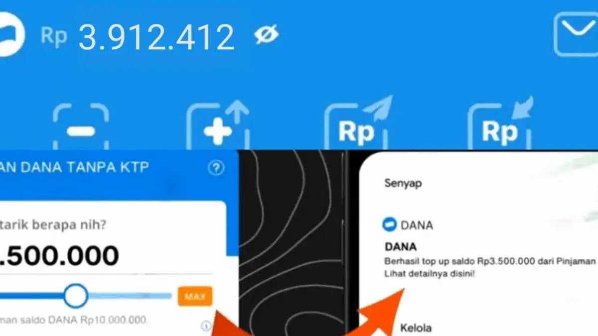 Rahasia Cara Pinjam Uang di DANA Langsung Cair Tanpa Orang Tau!