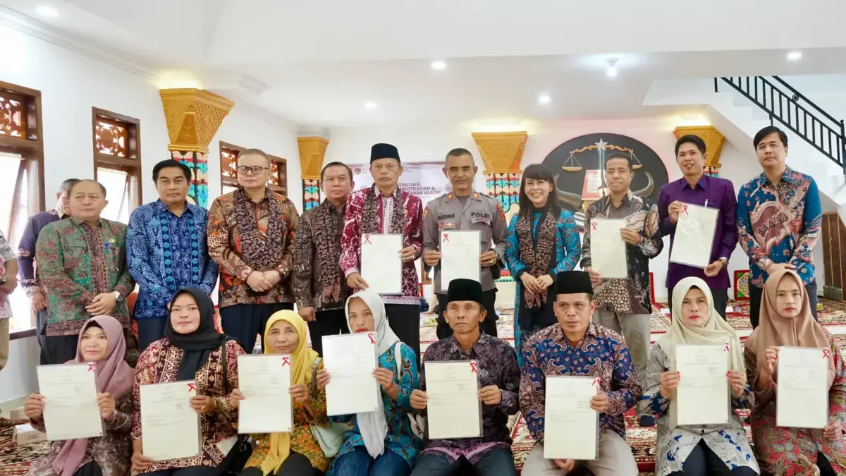 Hak Adat Lewat Pendaftaran Tanah Ulayat di Jambi