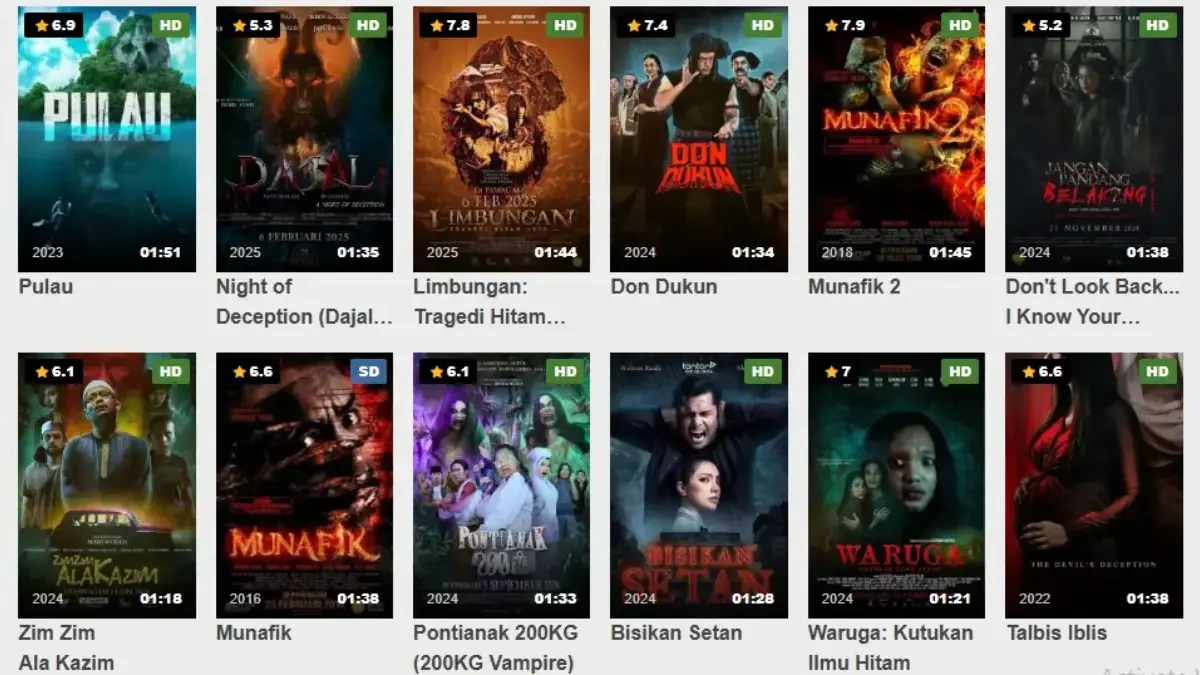 Jangan Nonton Sendiri! Inilah Film Horor Lokal Terbaru Oktober 2025 yang Paling Menegangkan Film Horor Lokal Terbaru Oktober 2025