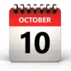 10 Oktober Hari Apa