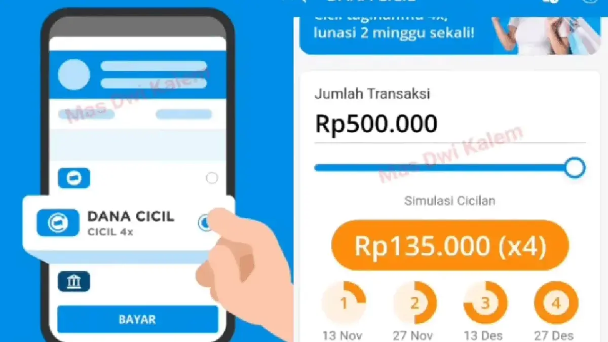 Pinjam Saldo E Wallet DANA Bayar Nanti, Gampang Banget!