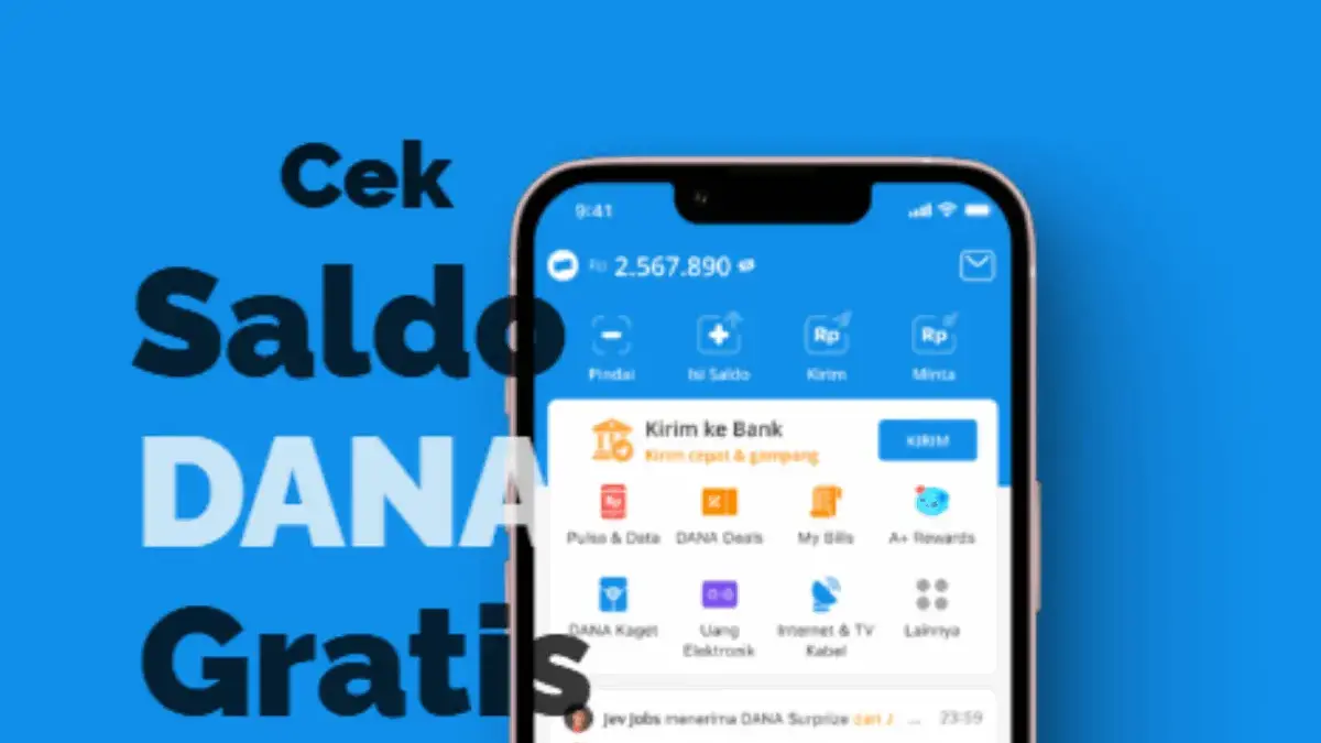 Cek Saldo DANA Gratis, Sekali Klik Langsung Masuk!