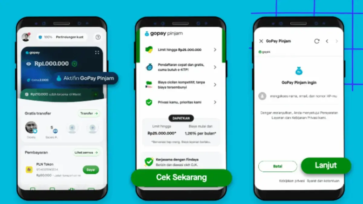 Cara Pinjam Uang lewat GoPay