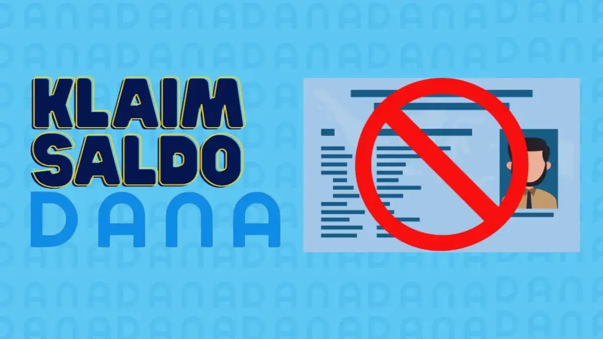 Cara Klaim Tanpa KTP Saldo DANA 500 Ribu
