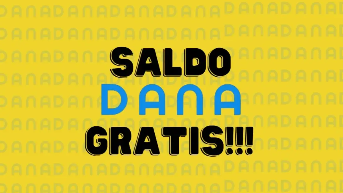 Saldo DANA Gratis Hari Ini