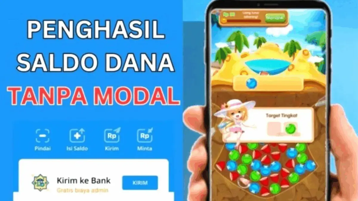 Aplikasi Game Penghasil Saldo DANA Gratis Sebesar 100 Ribu Langsung Cair Tanpa Deposit Terbaru 2025 Aplikasi Game Penghasil Saldo DANA Gratis