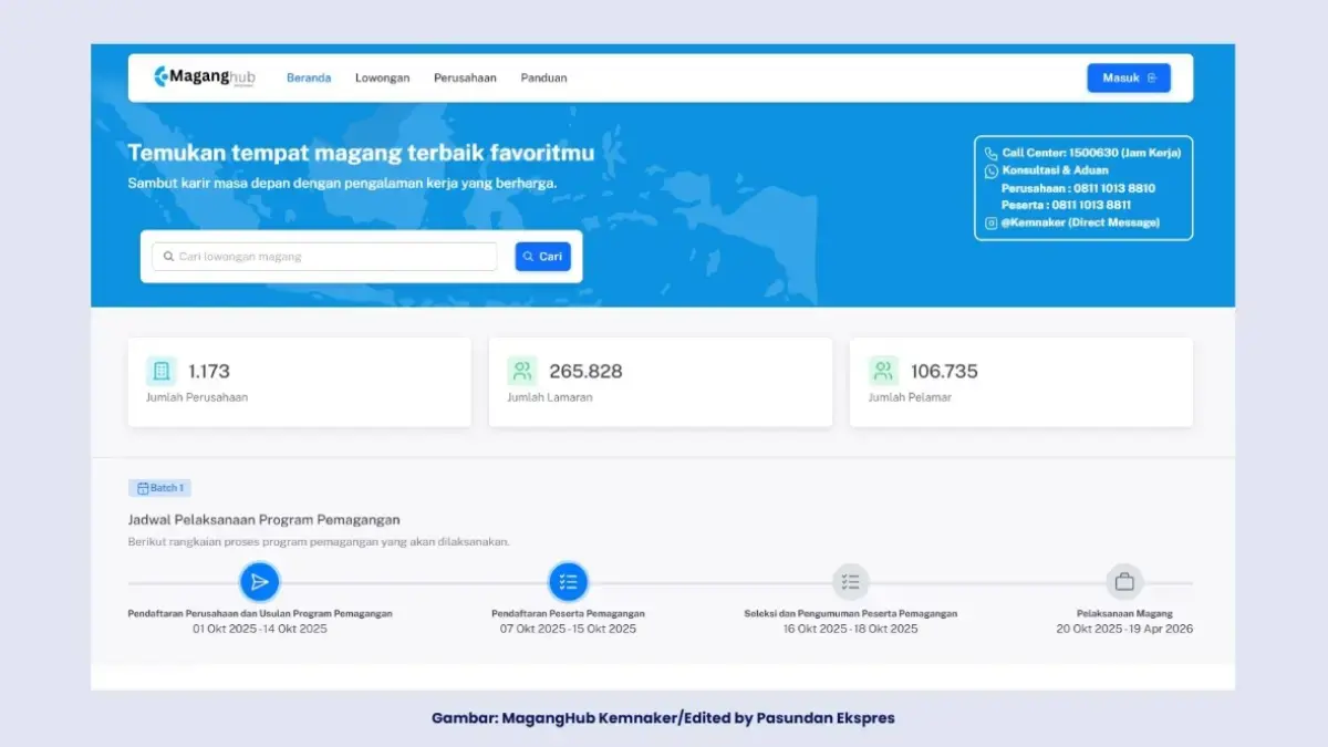 Pendaftaran Magang Nasional 2025
