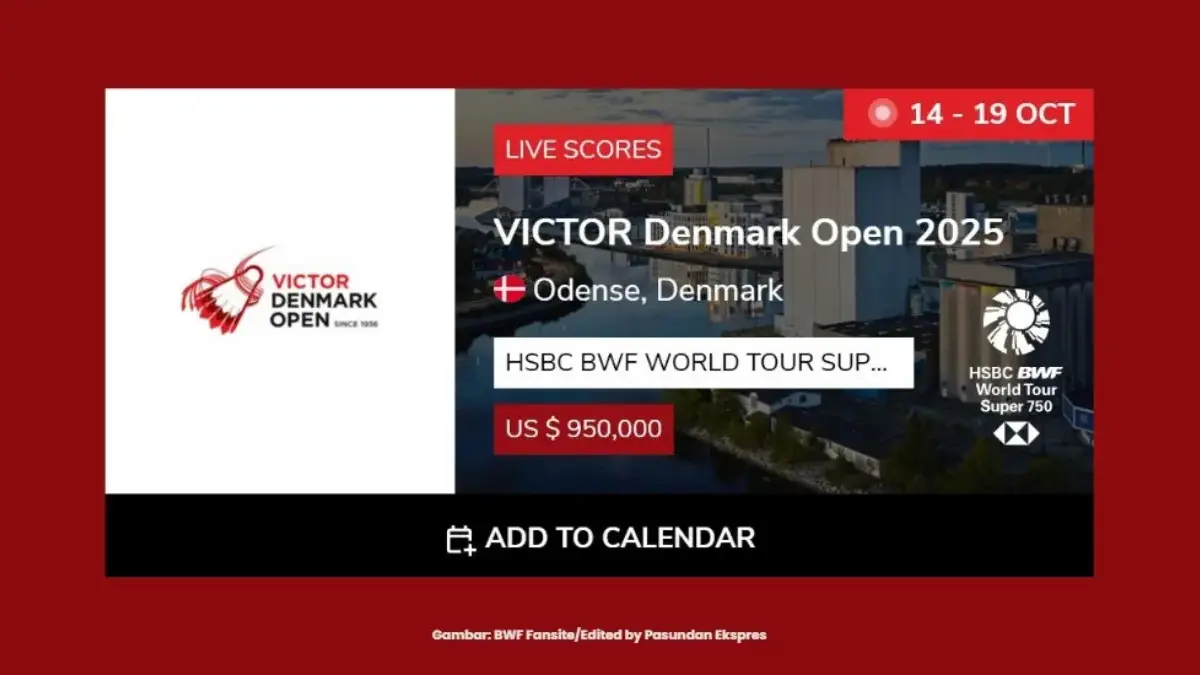 Jadwal Tanding Wakil Indonesia di Denmark Open 2025