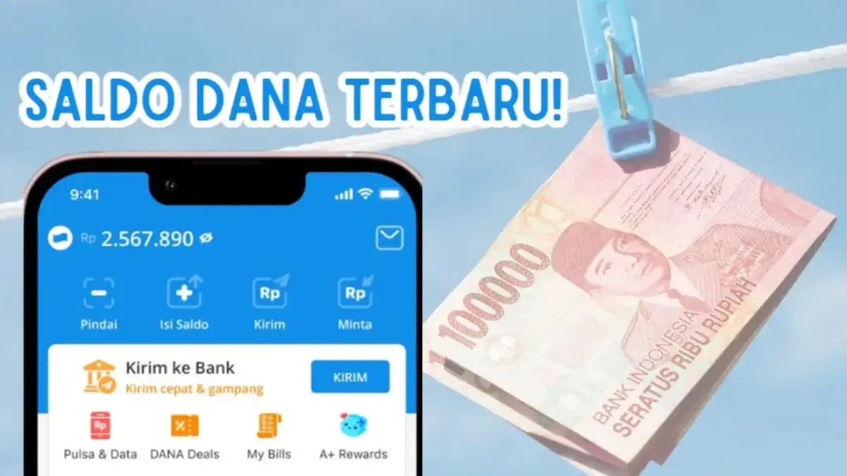 Info Saldo DANA Terbaru Hari Ini.