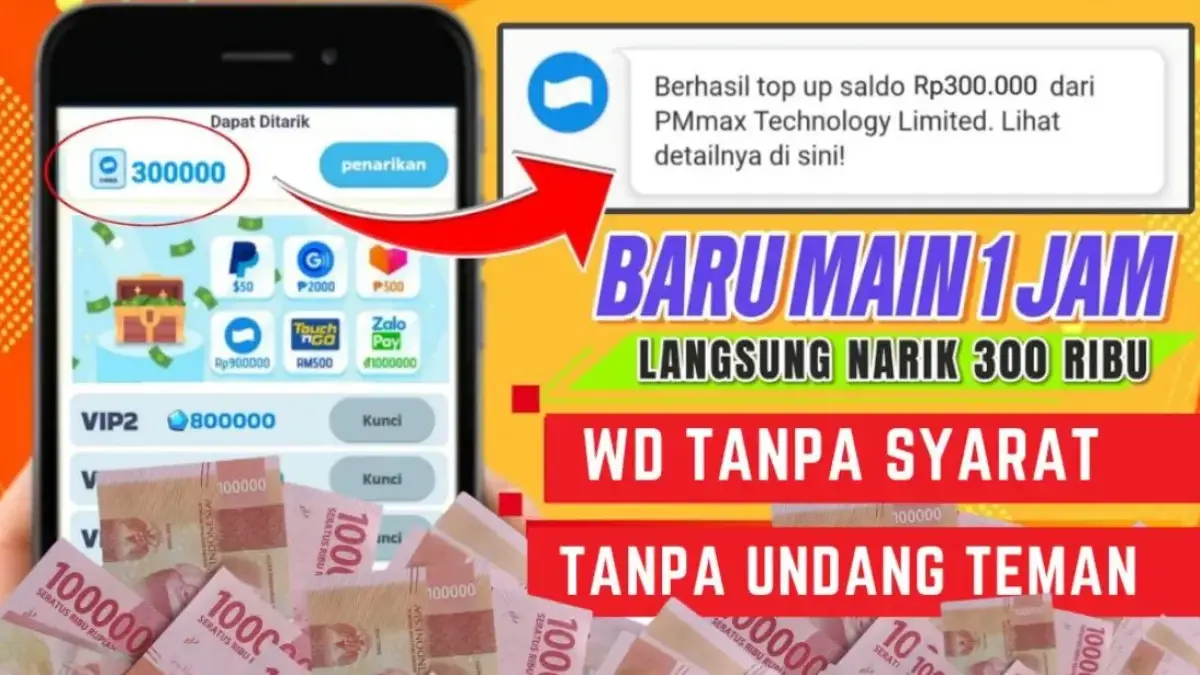 Game Penghasil Saldo DANA 300 Ribu Tanpa Deposit