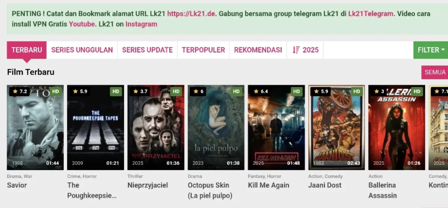 Deretan Film Oktober Terbaru 2025 yang Wajib Kamu Tonton, dari Horor ...