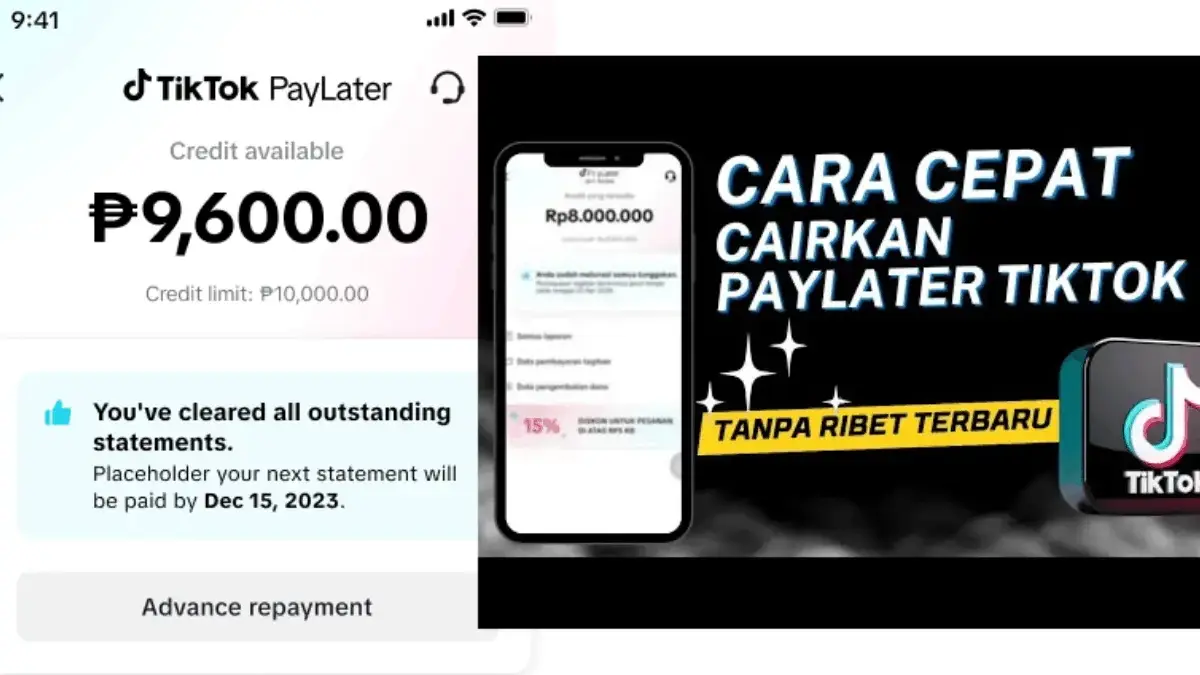 Cara Mencairkan Limit TikTok PayLater