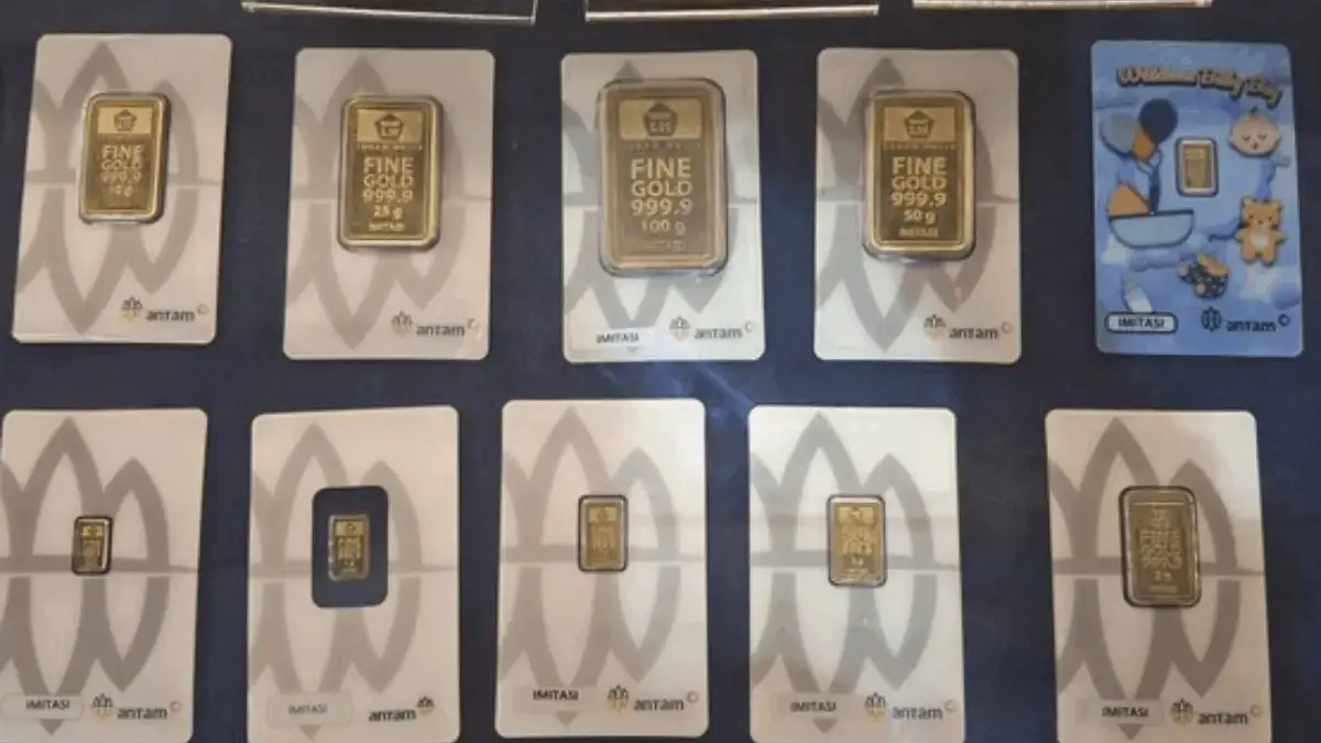 Harga Emas Antam Naik Tajam, Tembus Rp2,3 Juta per Gram pada Jumat (31/10/2025) Harga Emas Antam