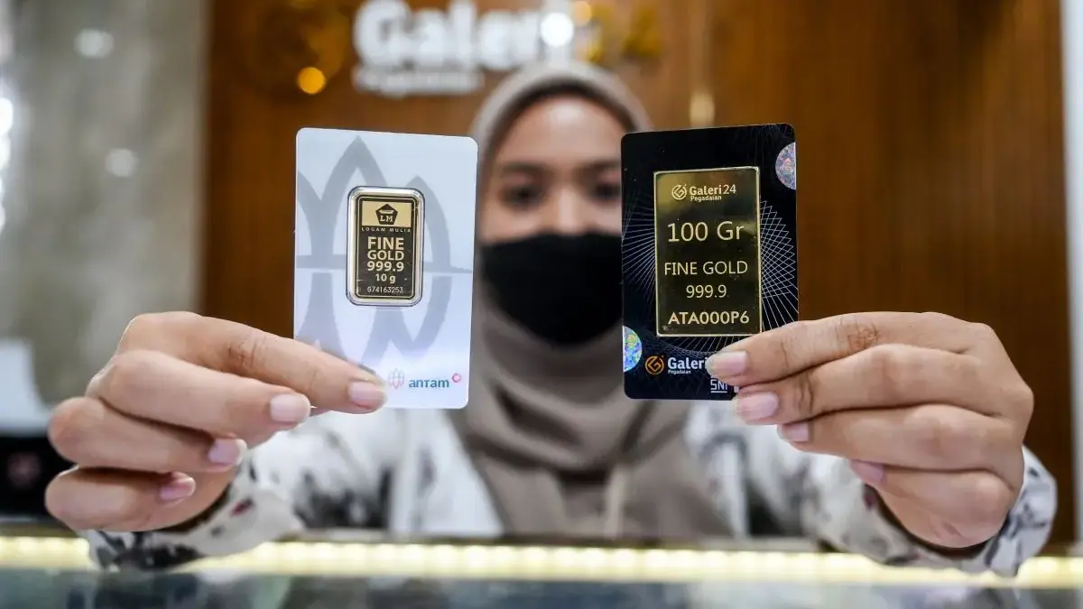 Harga Emas Antam & UBS serta Buyback di Pegadaian Hari Ini, Senin 27 Oktober 2025 Turun Kompak Harga Emas Antam & UBS serta Buyback di Pegadaian Hari Ini, Senin 27 Oktober 2025 Turun Kompak