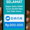 Cara Klaim Saldo DANA Gratis