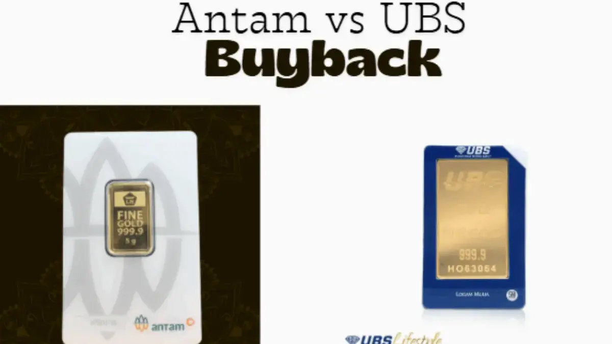Buyback Emas Antam vs UBS
