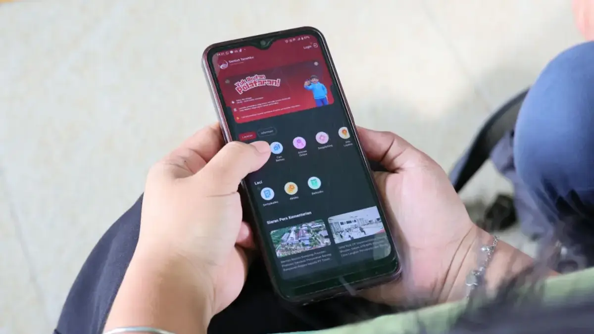 Manfaatkan Sentuh Tanahku, Urus Sertipikat Tak Perlu Lagi Bolak-balik ke Kantor Pertanahan