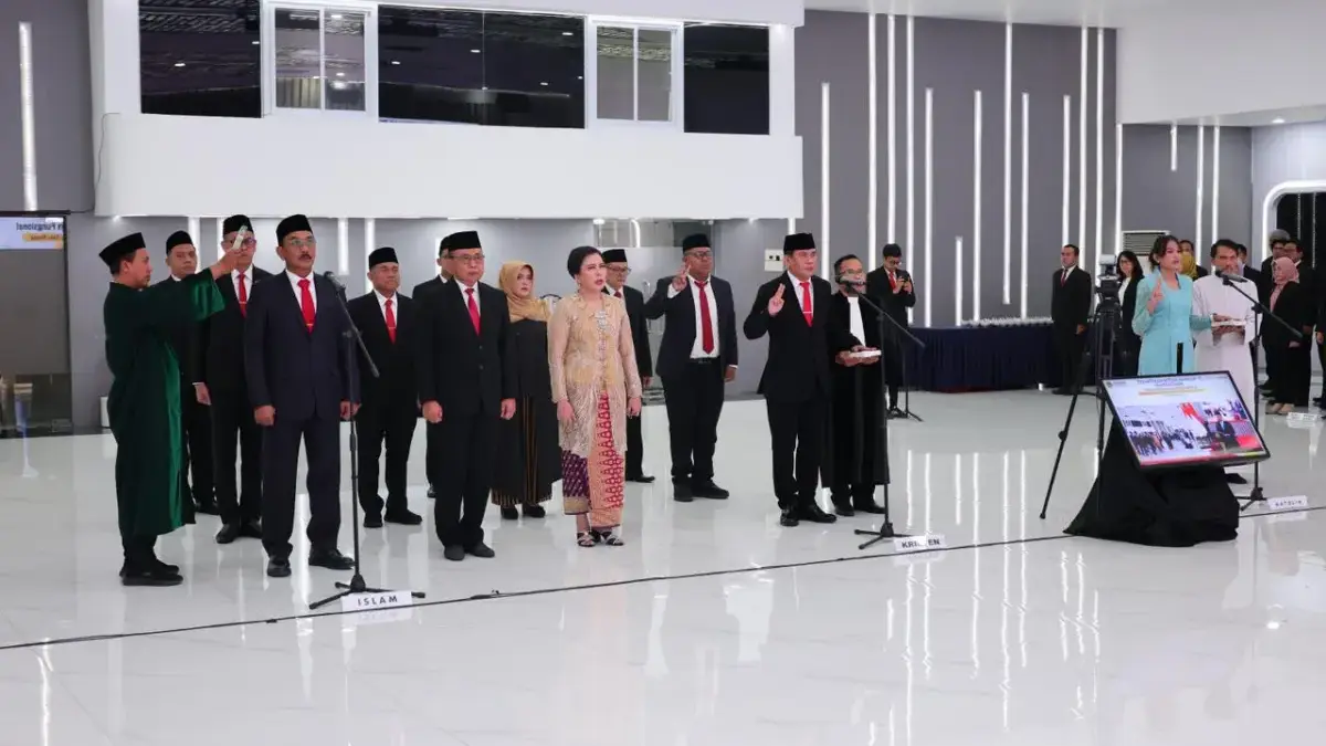 Lantik 840 Pejabat Kementerian ATR/BPN, Menteri Nusron: Jabatan Itu Amanah, Gunakan Sebaik-baiknya