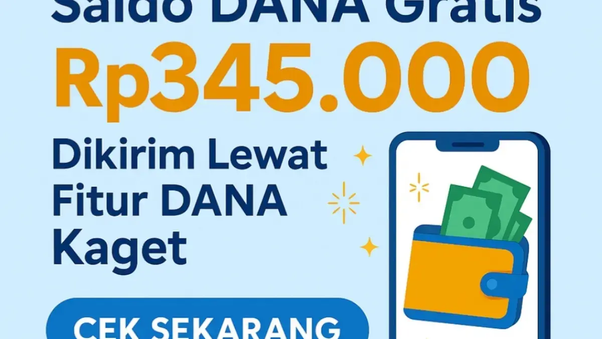 Klaim Saldo DANA Gratis