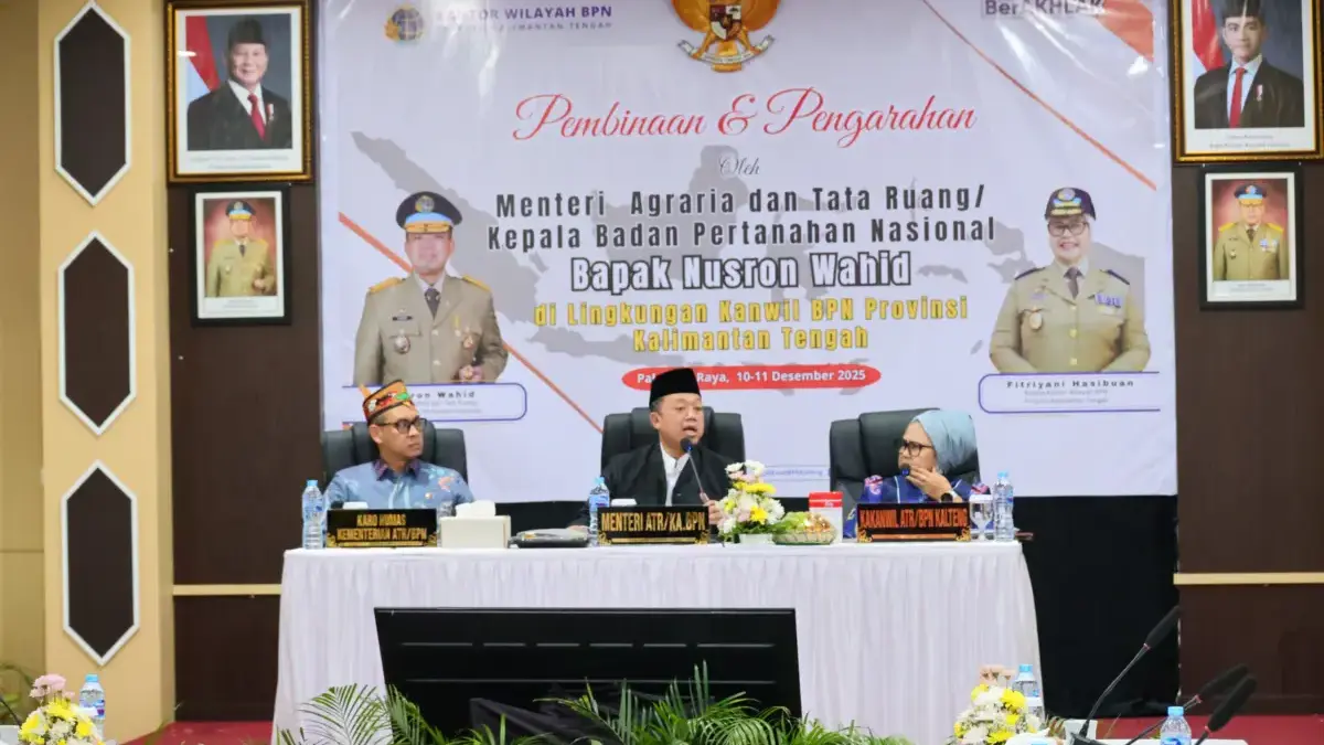Menteri Nusron Tekankan Meritokrasi dalam Pengembangan SDM Kementerian ATR/BPN