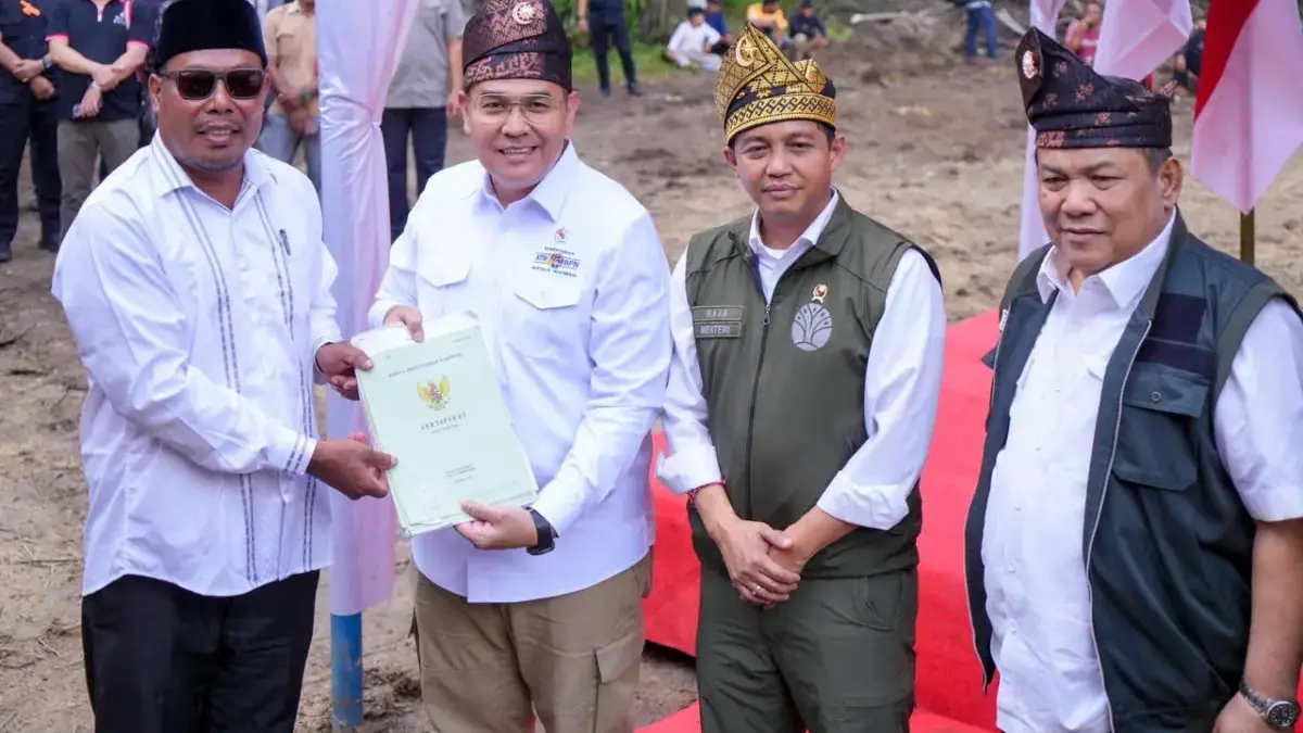 Upaya Kembalikan Fungsi Hutan, Pemerintah Mulai Relokasi Masyarakat dari Taman Nasional Tesso Nilo