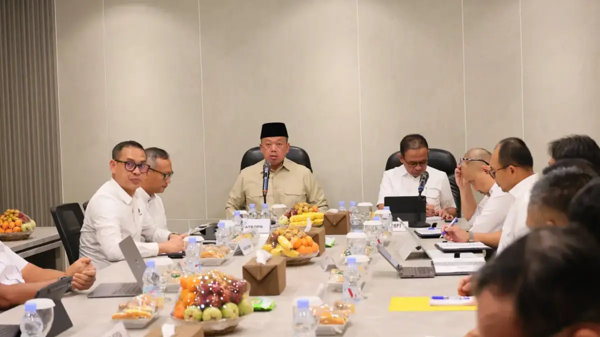 Menteri Nusron: Kepastian dan Transparansi Waktu Jadi Kunci Pelayanan Pertanahan