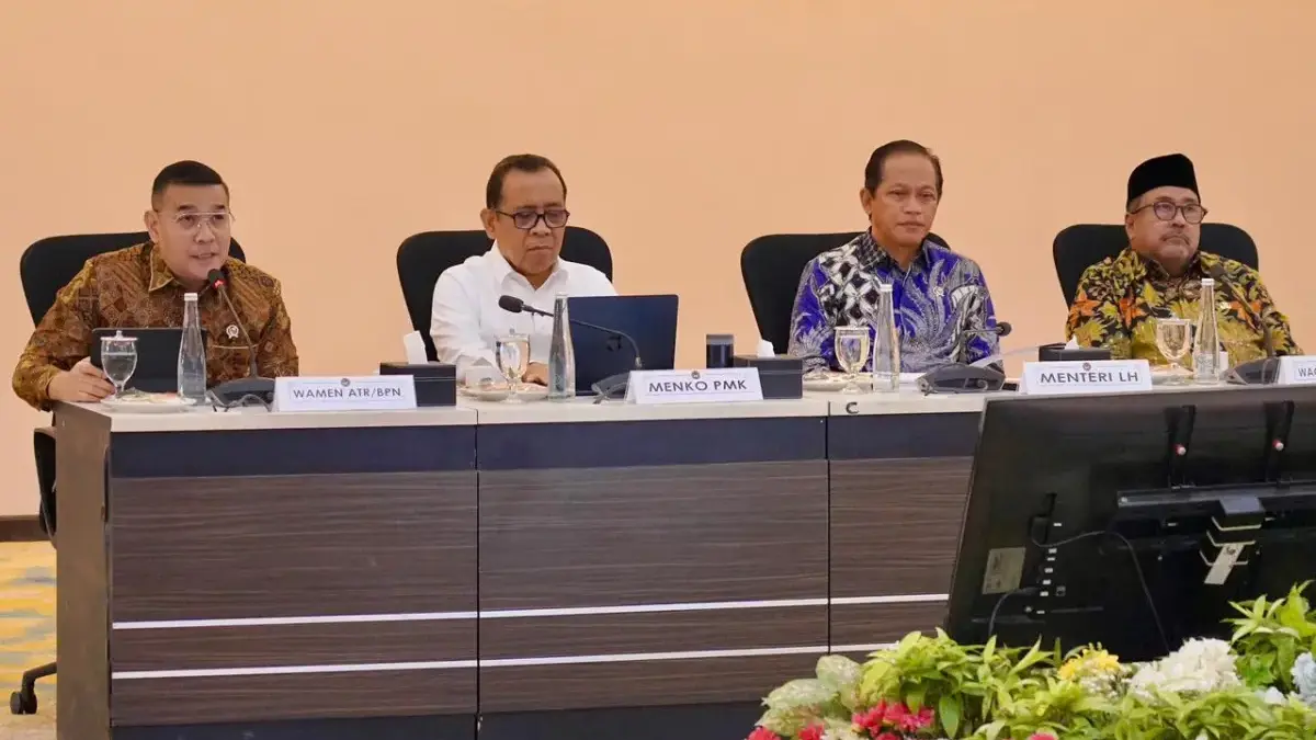 Wamen Ossy Pastikan Revisi Perpres RTR Kawasan Jabodetabek–Punjur untuk Perkuat Mitigasi Bencana