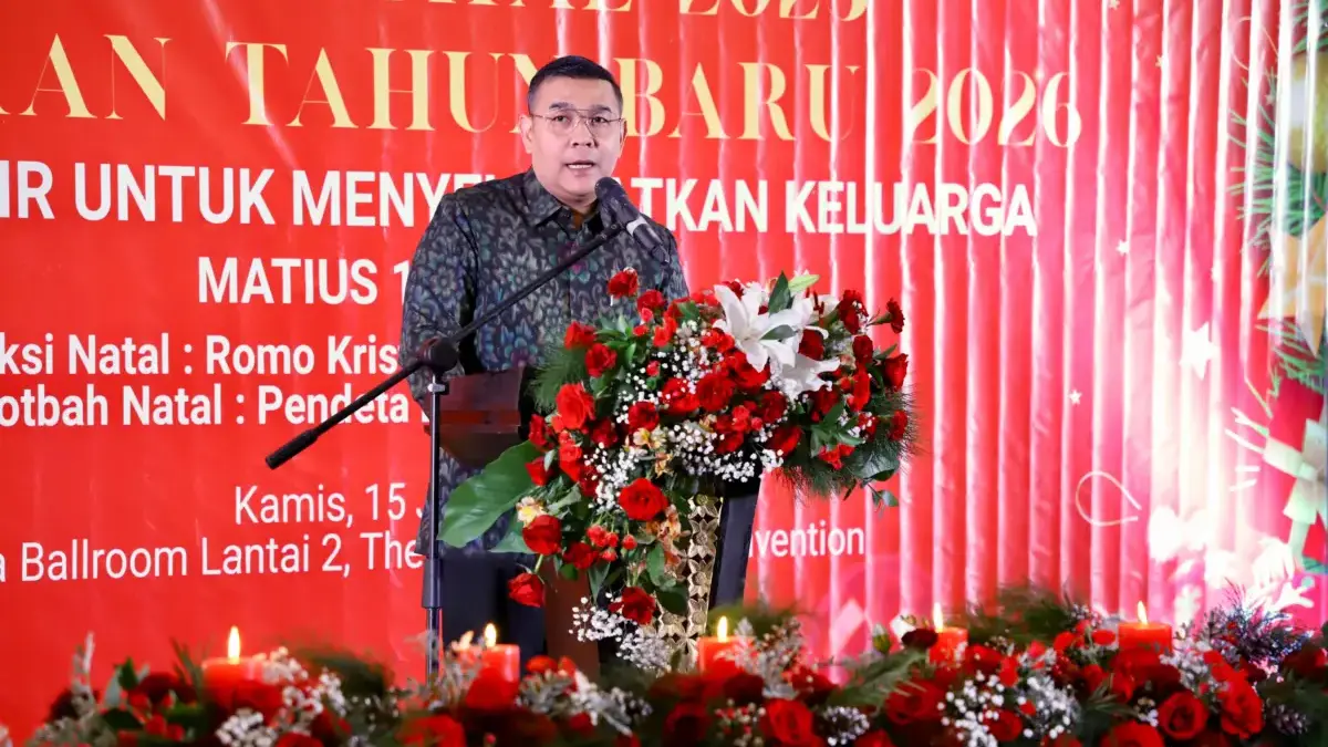 Hadiri Perayaan Natal, Wamen Ossy: Notaris dan PPAT Punya Peran Strategis Hadirkan Negara bagi Masyarakat