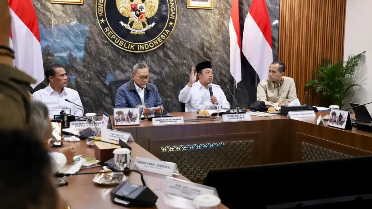 Menteri Nusron Paparkan Roadmap Penetapan LSD di 2026