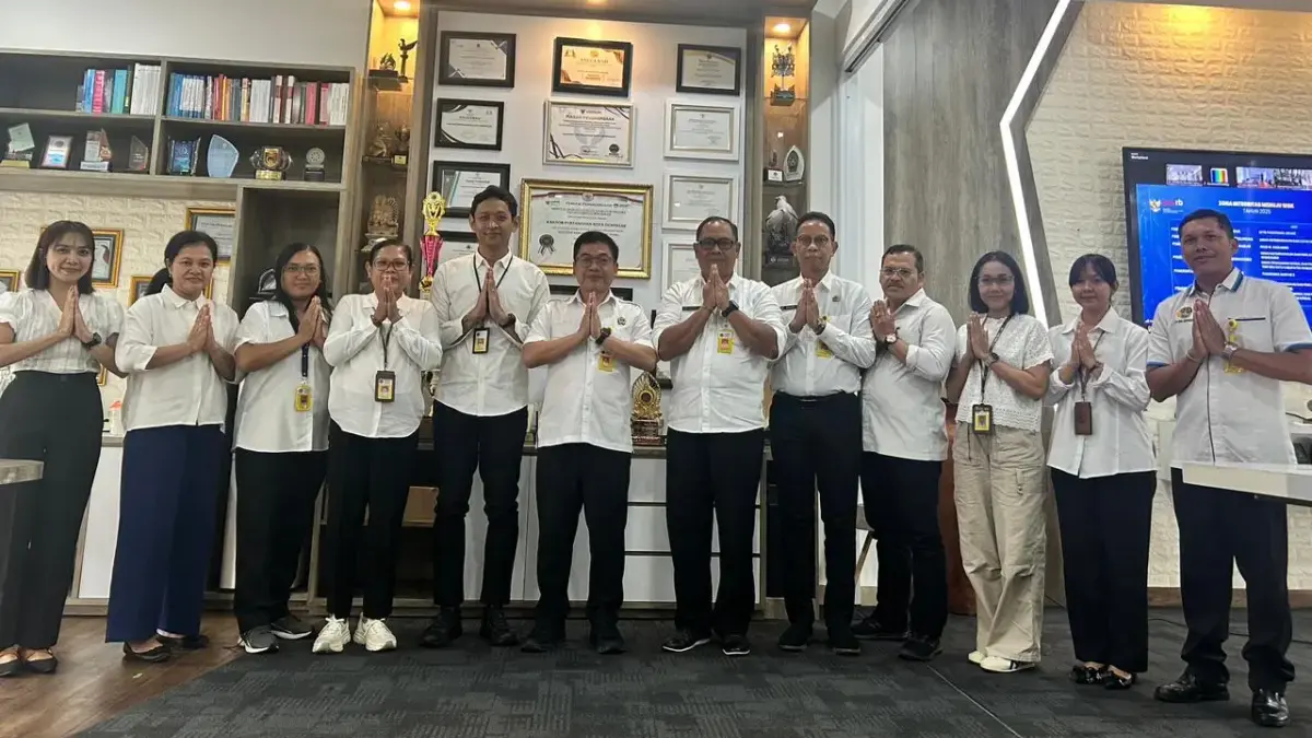 Bukti Pelayanan Publik yang Bersih dan Akuntabel, Kantah Kota Denpasar Raih Predikat WBBM Bukti Pelayanan Publik yang Bersih dan Akuntabel, Kantah Kota Denpasar Raih Predikat WBBM