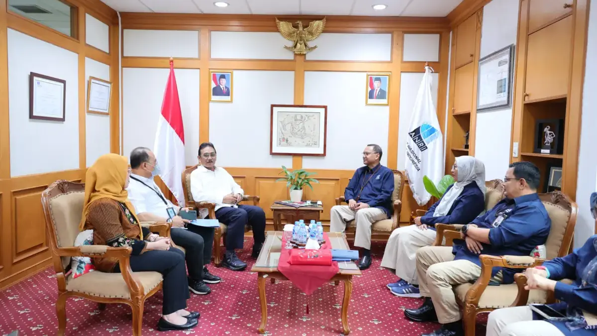 Koordinasi Sekjen ATR/BPN Bersama Kepala ANRI: Perkuat Tata Kelola Arsip Pertanahan di Era Digital