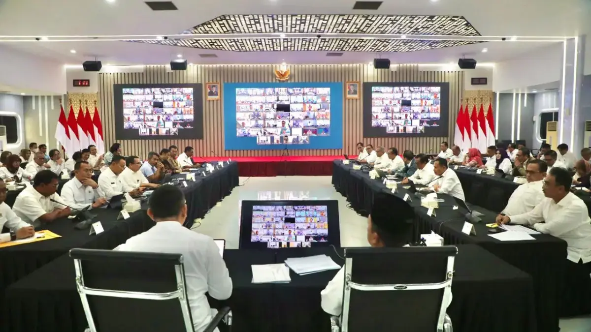 Gelar Rapim, Menteri ATR/Kepala BPN Minta Jajaran Matangkan Penyelarasan Data Jelang Penetapan LSD di 12 Provi