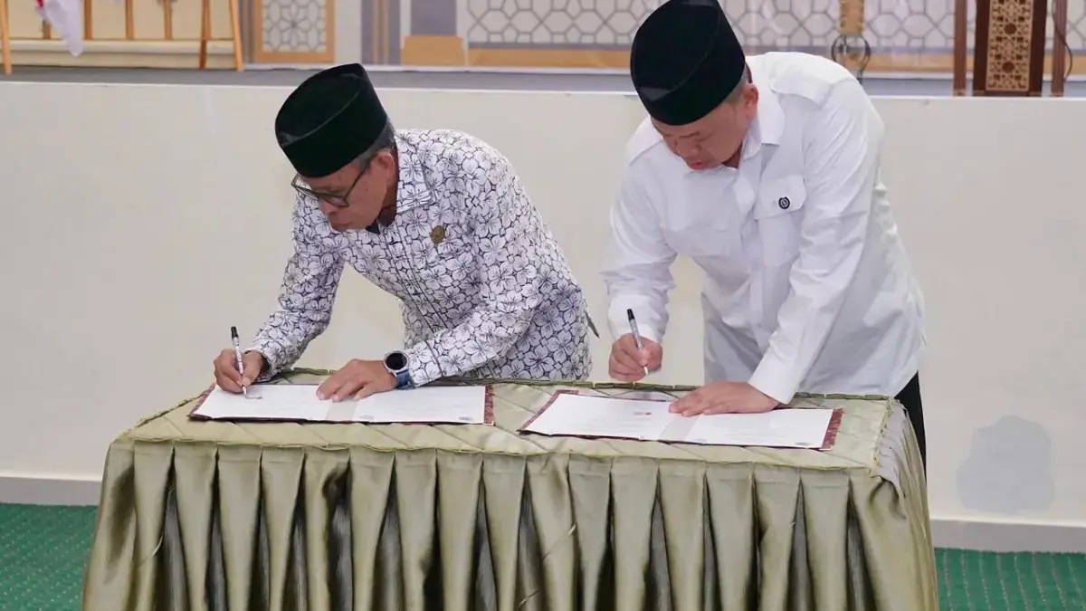 Menteri Nusron dan Rektor UIN Datokarama Palu Teken MoU, Libatkan Mahasiswa Tuntaskan Legalisasi Tanah Wakaf