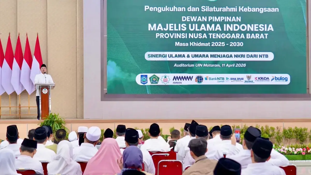 Hadiri Pengukuhan MUI NTB, Menteri Nusron Tekankan Prinsip Kebermanfaatan dalam Pengabdian