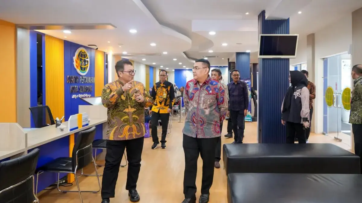 Tinjau Pelayanan Kantah Kota Semarang