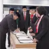 Menteri ATR/Kepala BPN Lantik 84 Pejabat Administrator, Bentuk Reformasi SDM dan Rotasi Jabatan