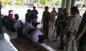 Pelajar Bolos Sekolah, Terciduk Oleh Satpol PP Ciamis