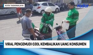 Ojol Jujur, Kembalikan Uang Pelanggan