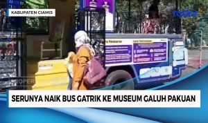 Serunya Naik Bus Gatrik ke Museum Galuh Pakuan