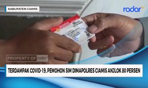 Terdampak Covid-19, Pemohon SIM di Mapolres Ciamis Anjlok 80 Persen