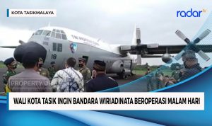 Wali Kota Tasik Ingin Bandara Wiriadinata Beroperasi Malam Hari