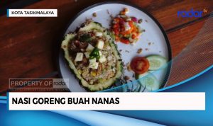 Waw, Nasi Goreng Buah Nanas di Kota Tasik, Seperti Apa Rasanya Ya?